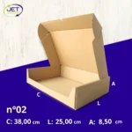 Embalagem para e-commerce caixa 02