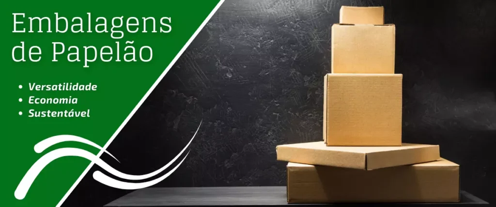 Embalagens de papelão