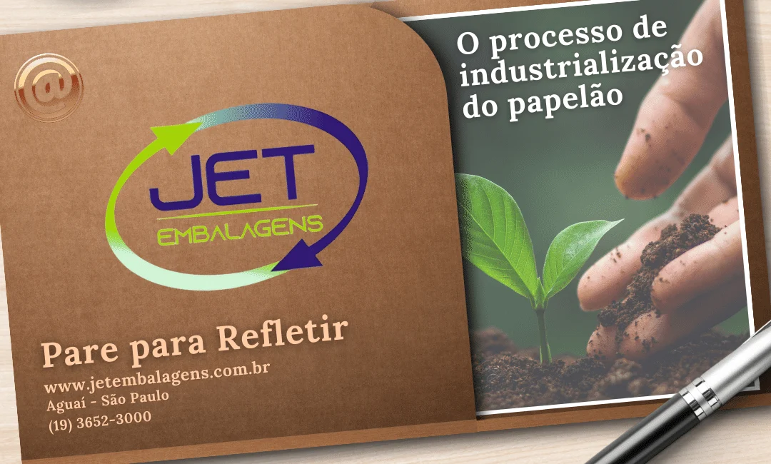 Como é a fabricação do papelão