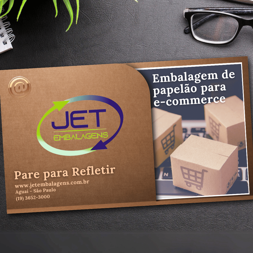 Embalagem de papelão para E-commerce. - jetembalagens.com.br