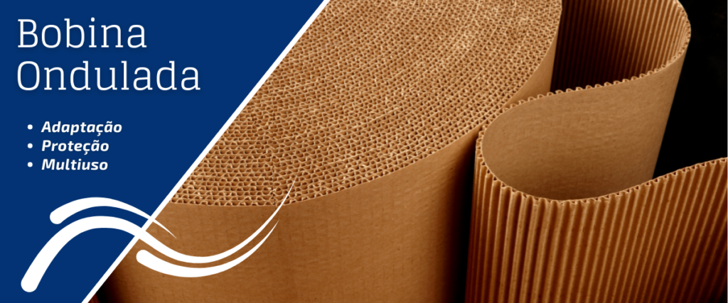 Bobina de papelão ondulado